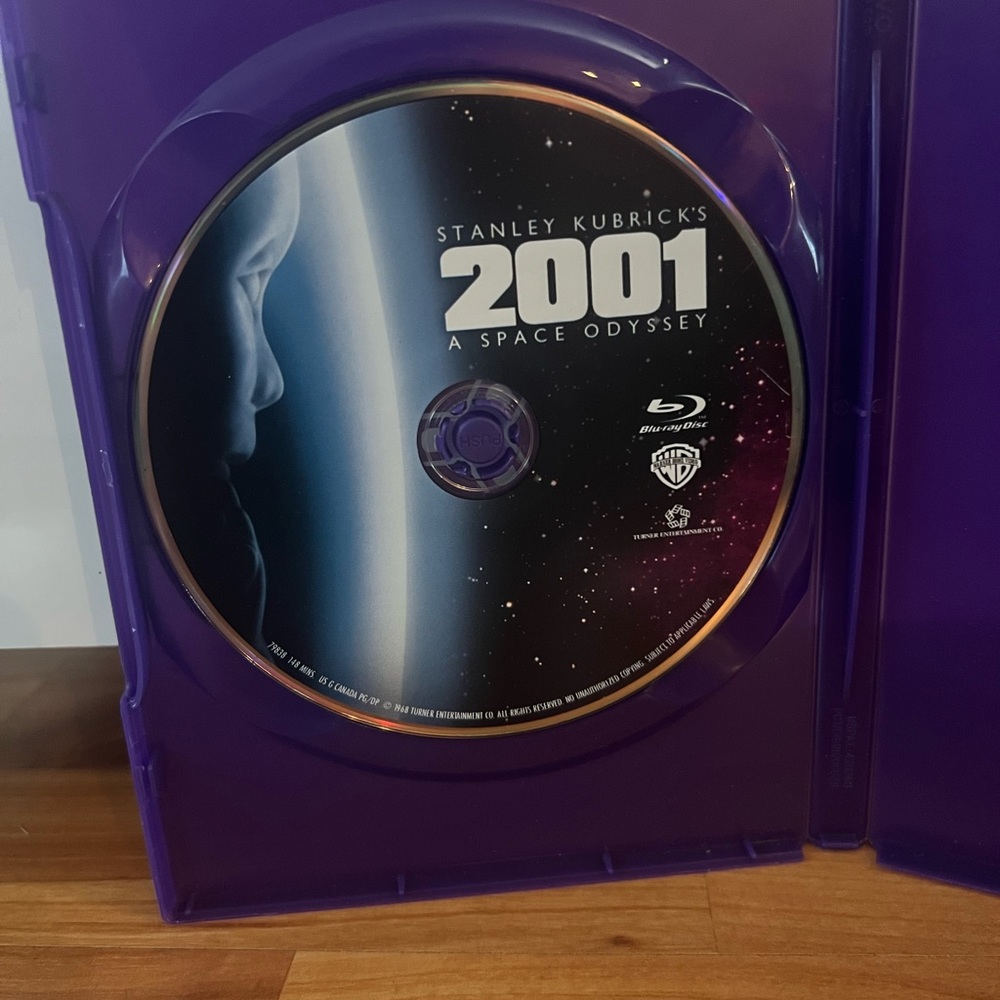 Stanley Kubrick’s 2001 A Space Odyssey Bluray